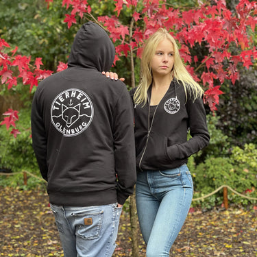Zipper schwarz unisex & girls