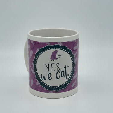Spruchtasse "Yes, we cat"
