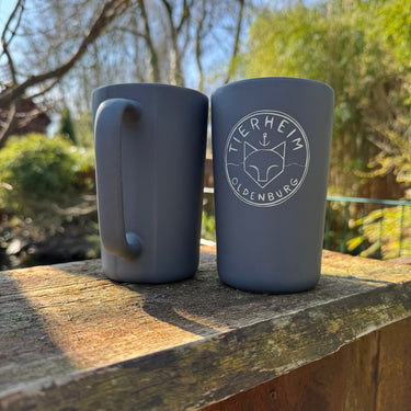 Tee-Tasse grau